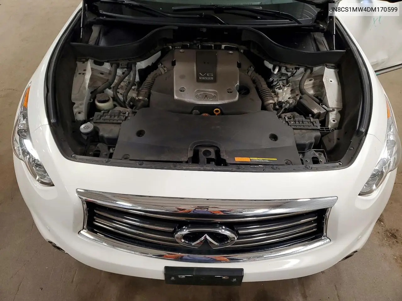 2013 Infiniti Fx37 Base VIN: JN8CS1MW4DM170599 Lot: 53920676
