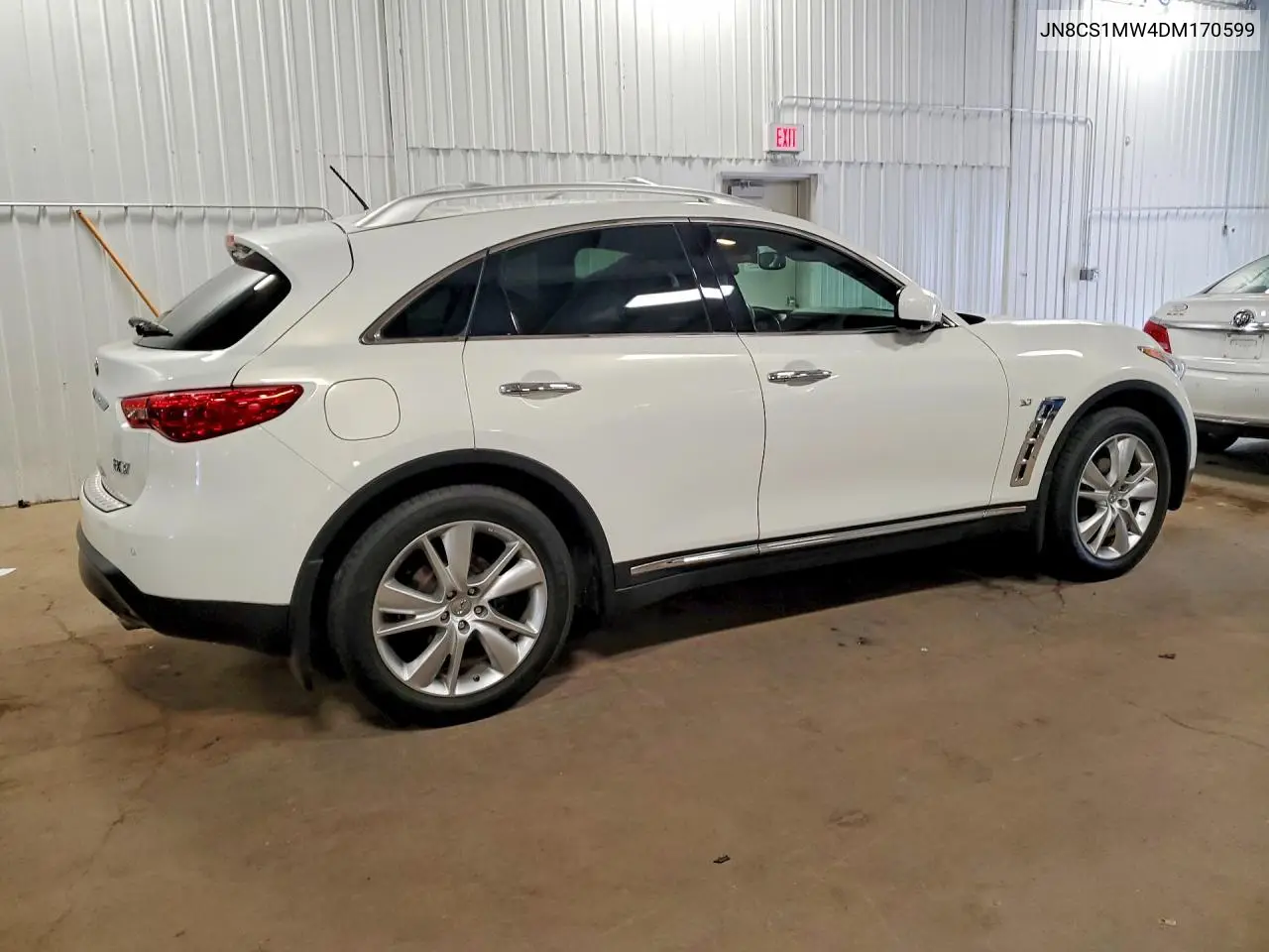 2013 Infiniti Fx37 Base VIN: JN8CS1MW4DM170599 Lot: 53920676