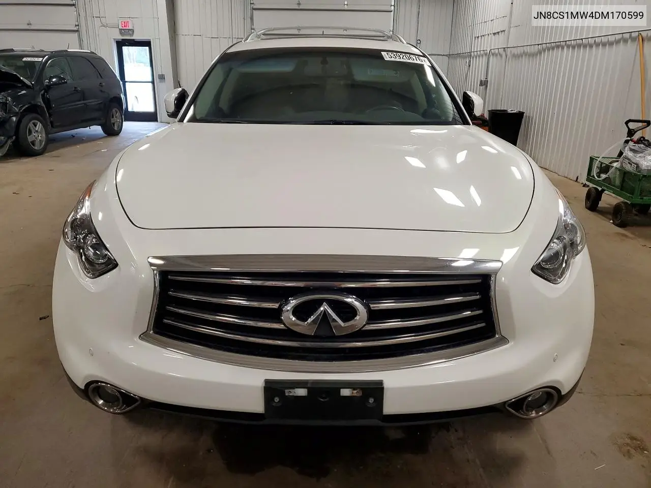 2013 Infiniti Fx37 Base VIN: JN8CS1MW4DM170599 Lot: 53920676