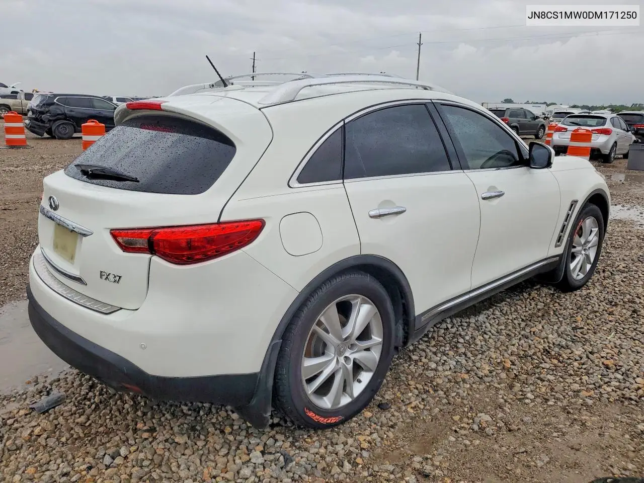 2013 Infiniti Fx37 Base VIN: JN8CS1MW0DM171250 Lot: 55387756