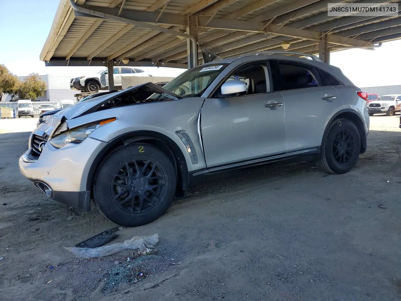 2013 Infiniti Fx37 Base VIN: JN8CS1MU7DM141743 Lot: 55945286
