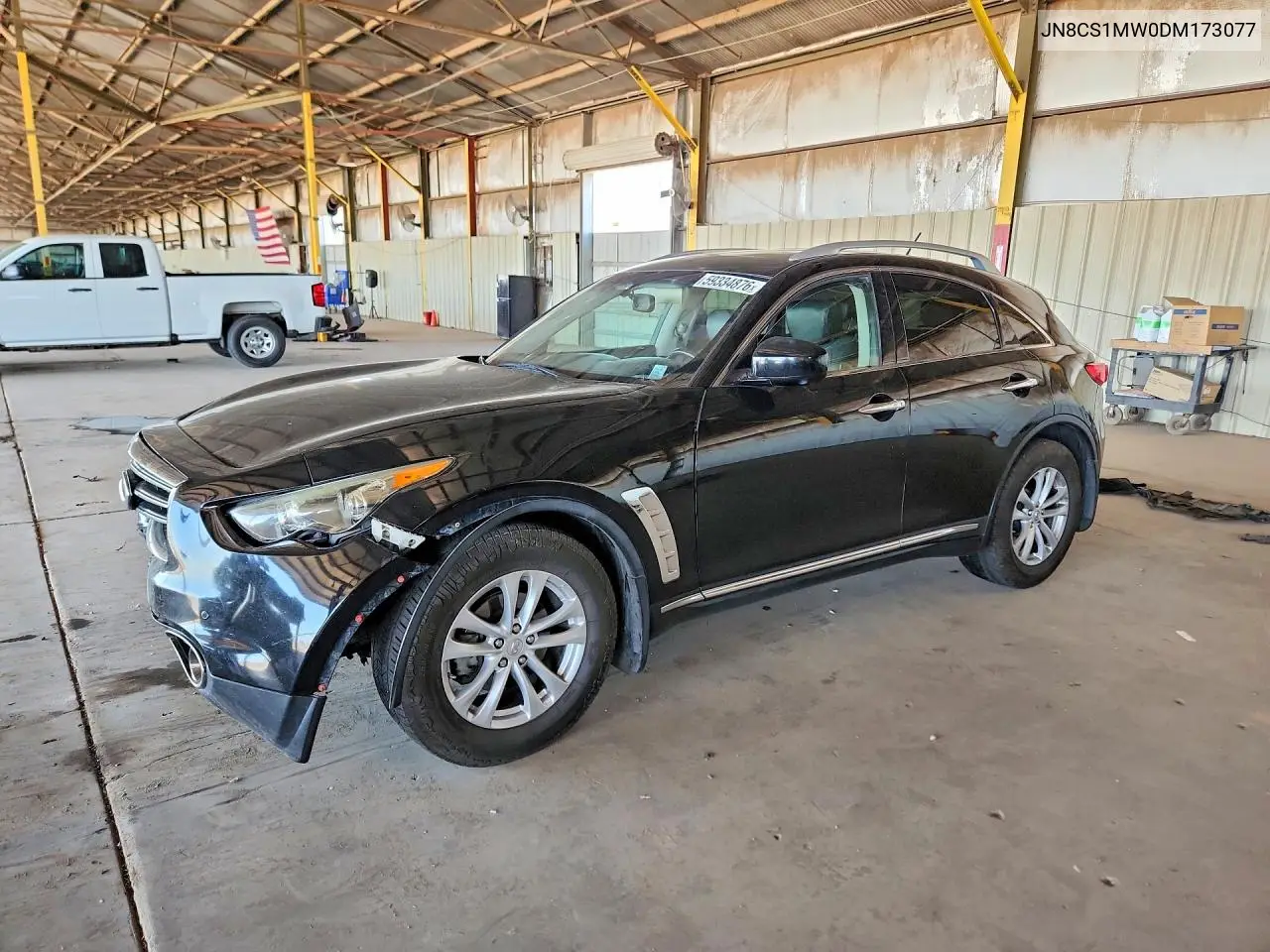 2013 Infiniti Fx37 Base VIN: JN8CS1MW0DM173077 Lot: 59334876