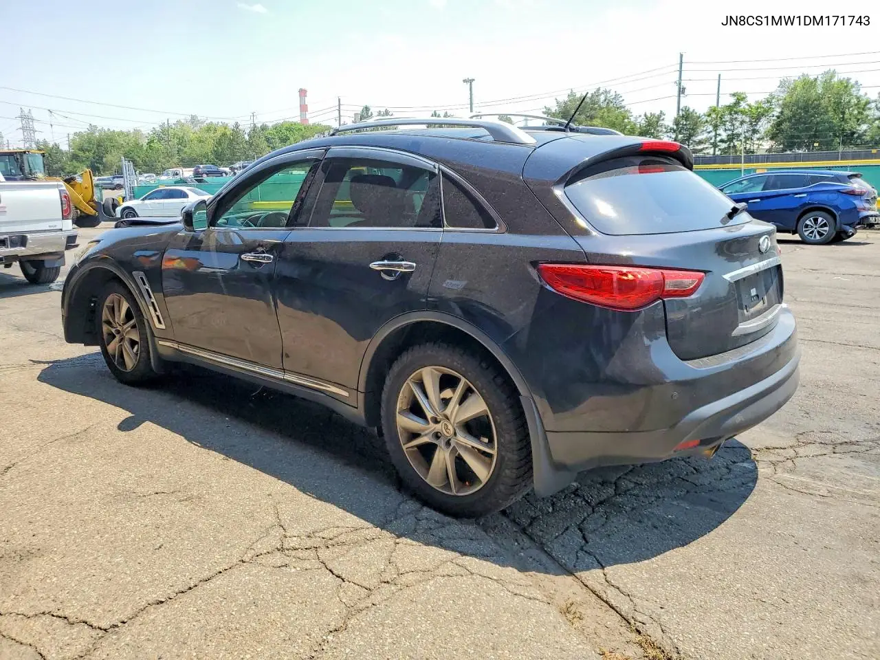 2013 Infiniti Fx37 Base VIN: JN8CS1MW1DM171743 Lot: 59705446