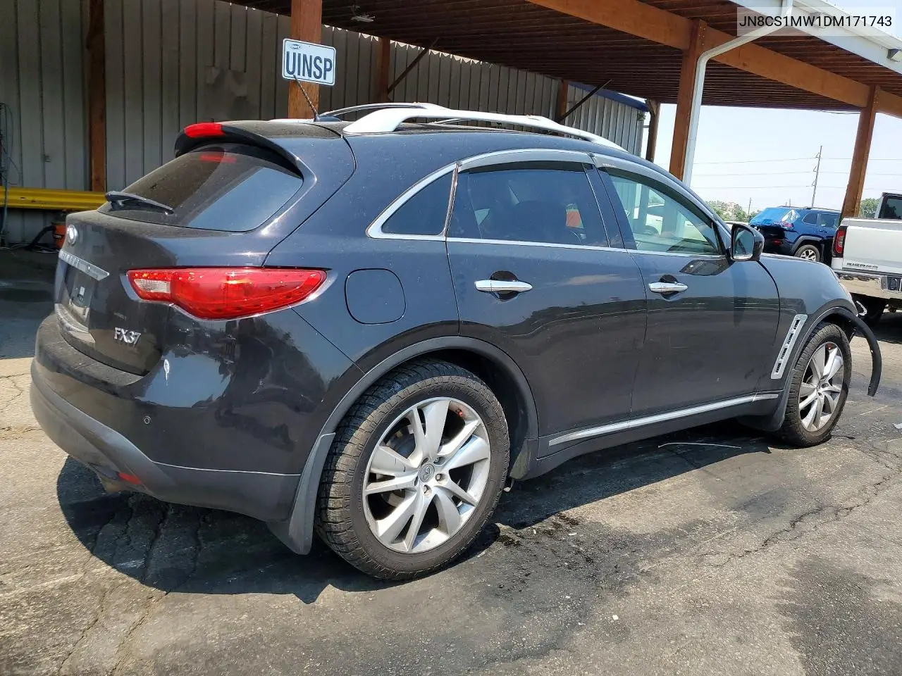 2013 Infiniti Fx37 Base VIN: JN8CS1MW1DM171743 Lot: 59705446