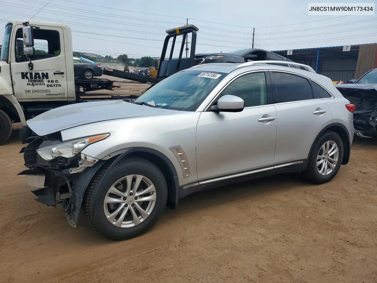 2013 Infiniti Fx37 Base VIN: JN8CS1MW9DM173434 Lot: 59714156