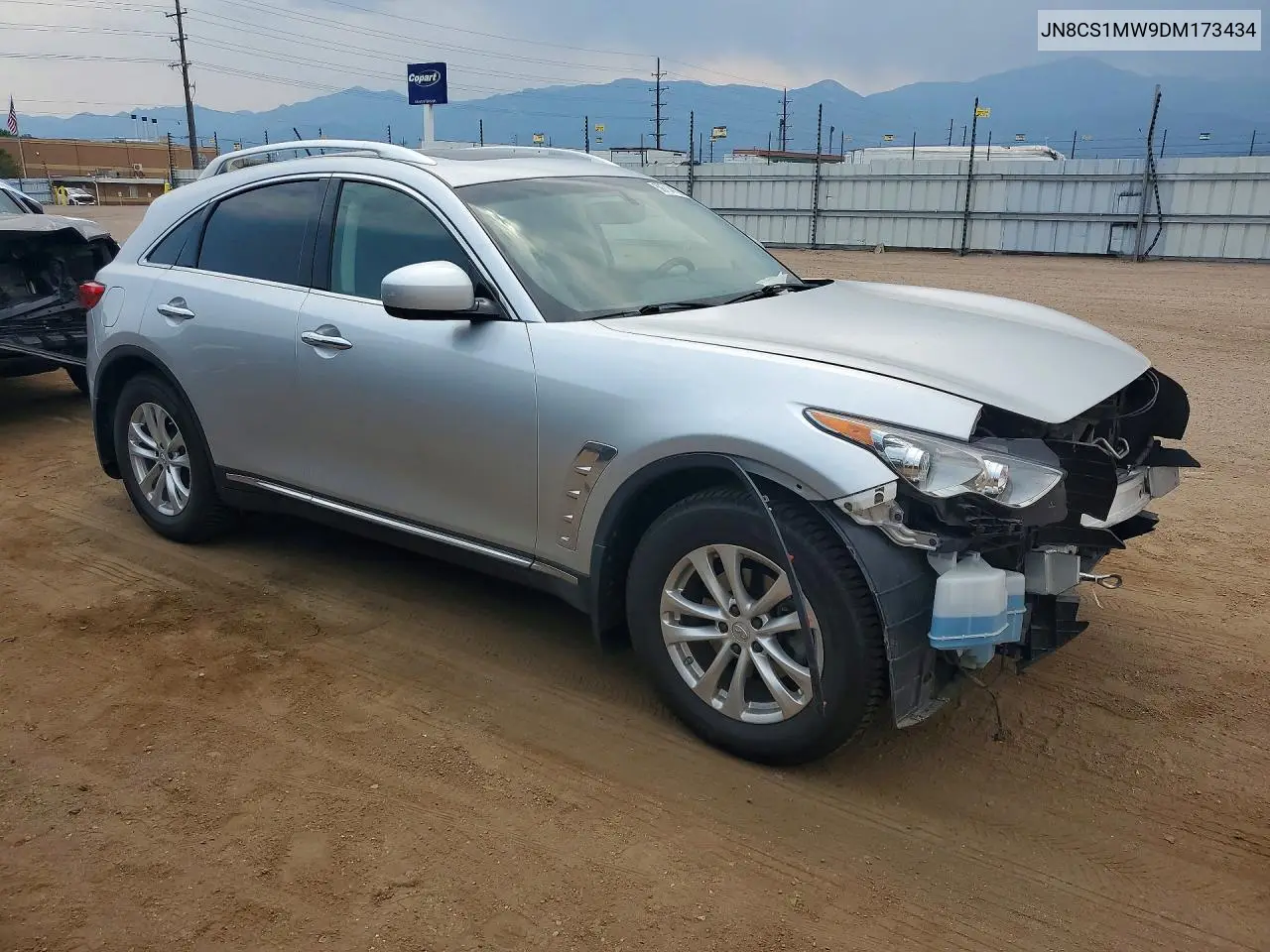 2013 Infiniti Fx37 Base VIN: JN8CS1MW9DM173434 Lot: 59714156
