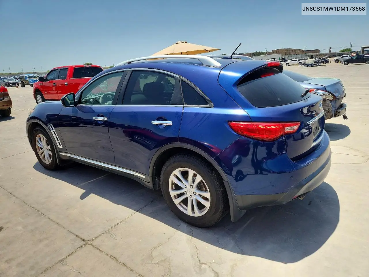 JN8CS1MW1DM173668 2013 Infiniti Fx37 Base