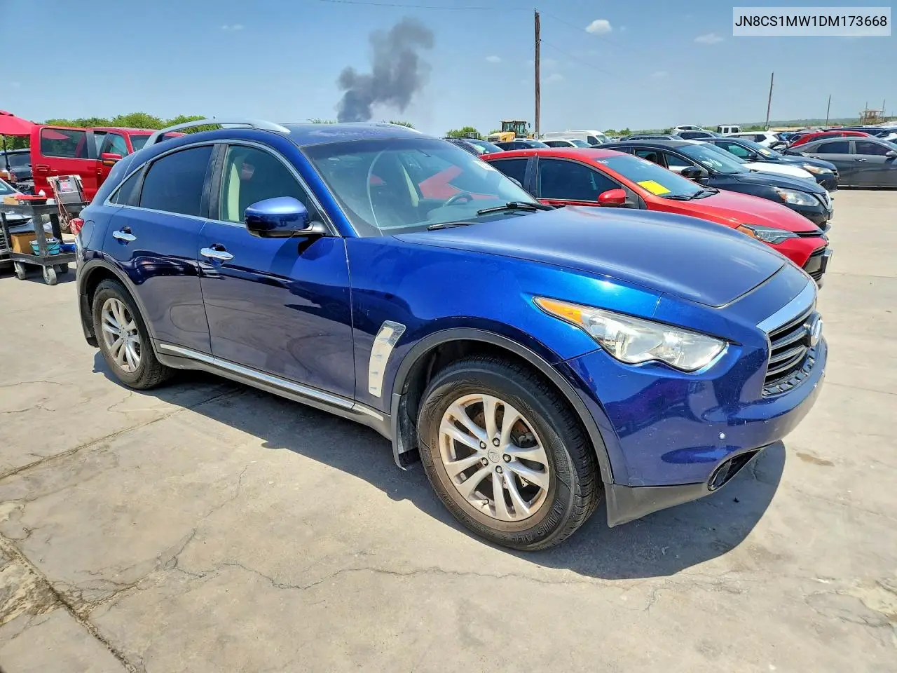 JN8CS1MW1DM173668 2013 Infiniti Fx37 Base