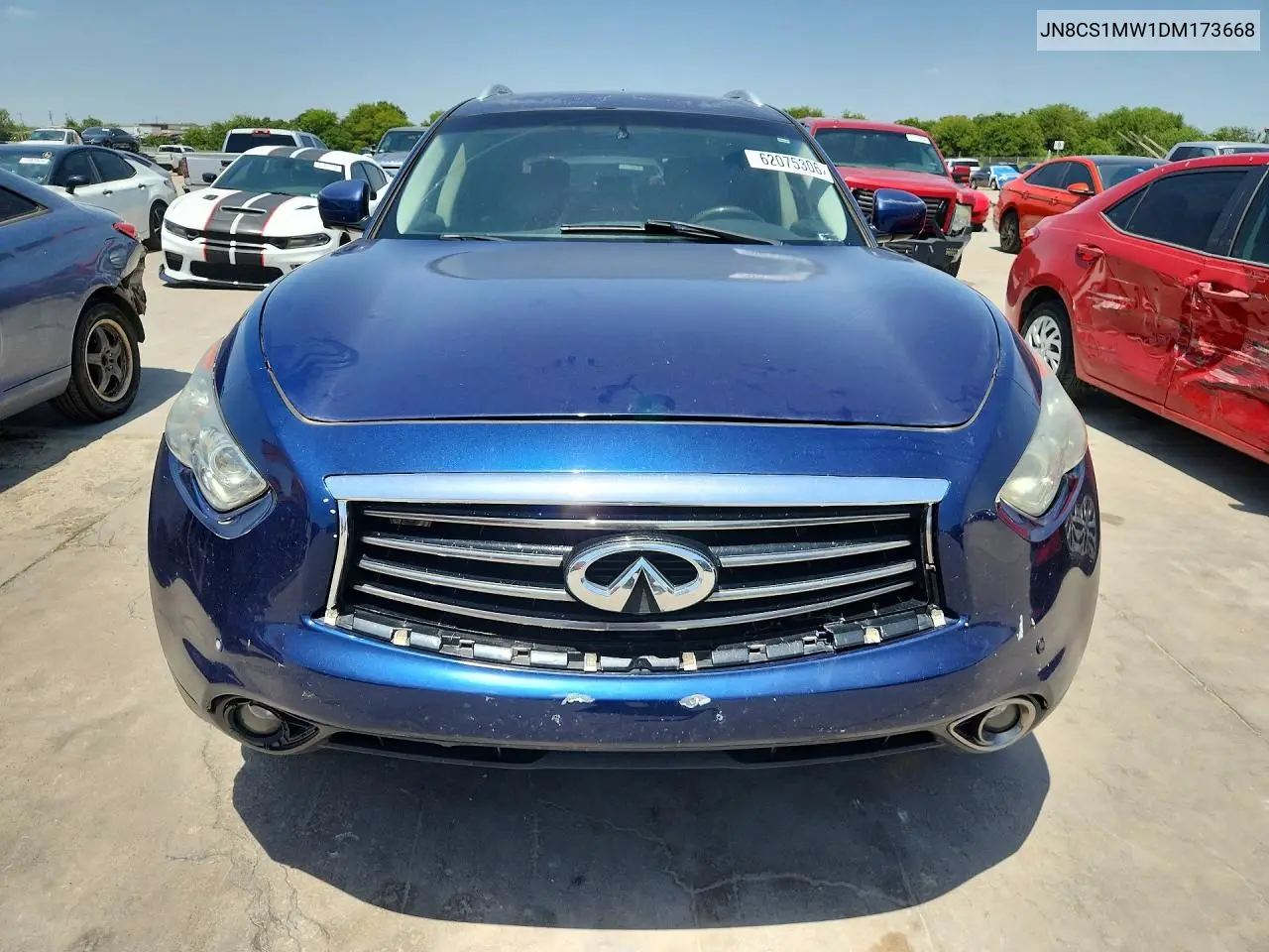 JN8CS1MW1DM173668 2013 Infiniti Fx37 Base