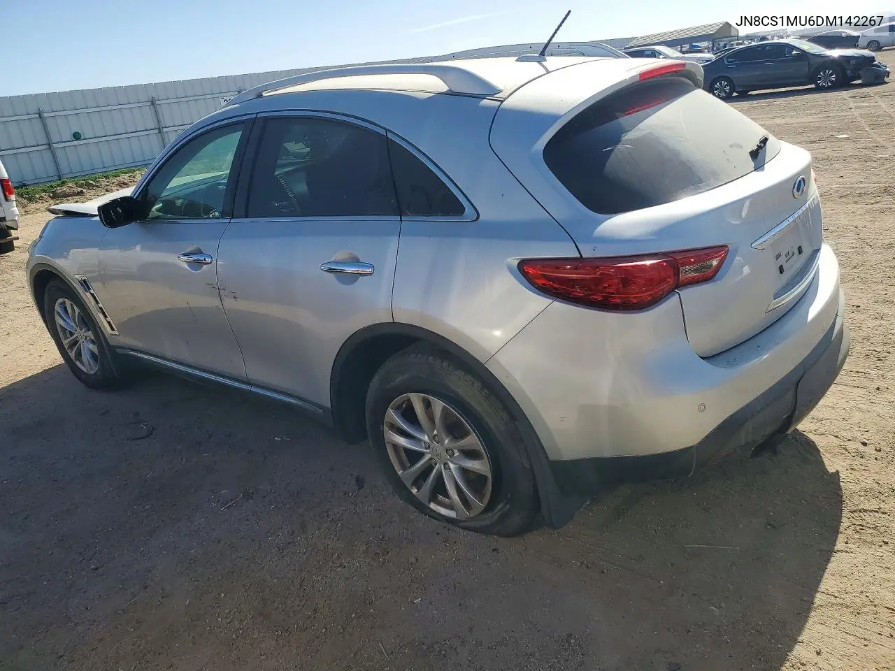 2013 Infiniti Fx37 VIN: JN8CS1MU6DM142267 Lot: 75666095