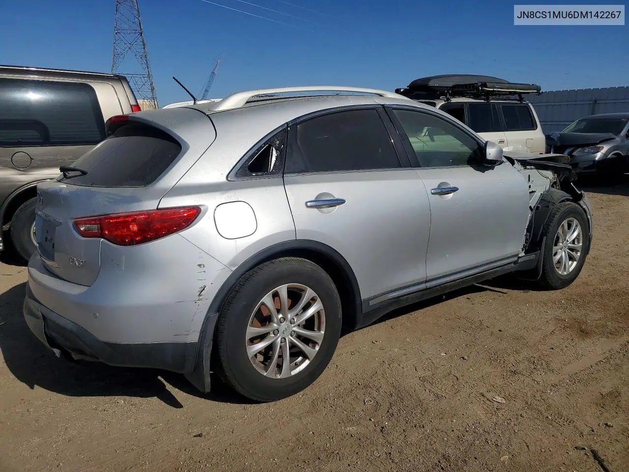 2013 Infiniti Fx37 VIN: JN8CS1MU6DM142267 Lot: 75666095