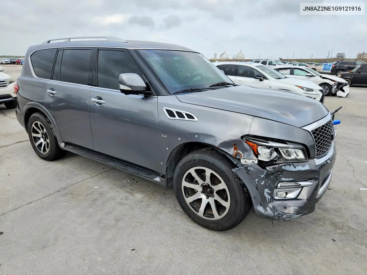 2016 Infiniti Fx VIN: JN8AZ2NE1G9121916 Lot: 57929336