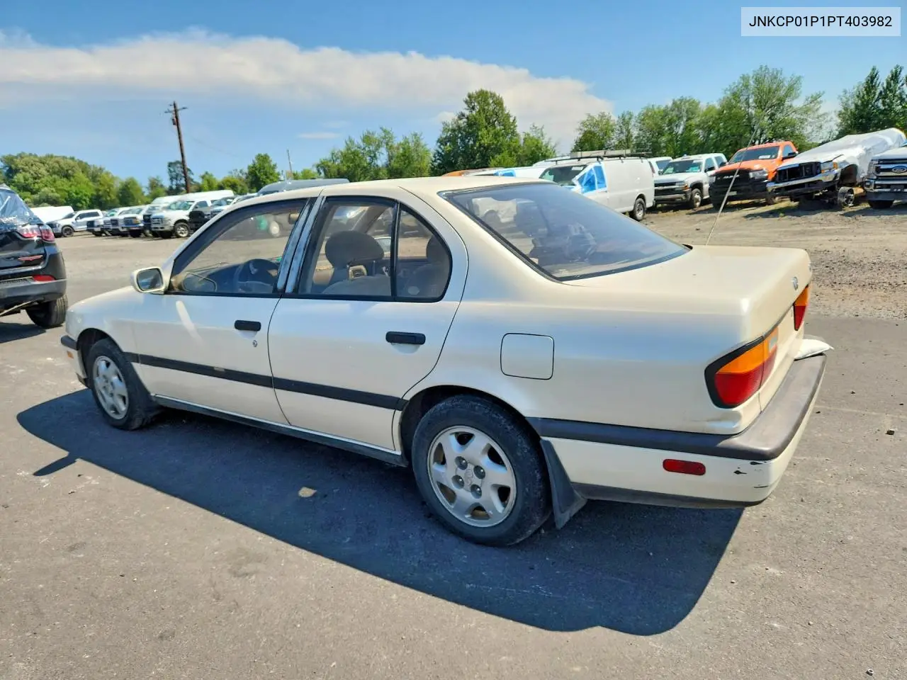 1993 Infiniti G20 Base VIN: JNKCP01P1PT403982 Lot: 61338206