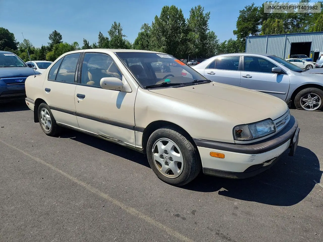 1993 Infiniti G20 Base VIN: JNKCP01P1PT403982 Lot: 61338206