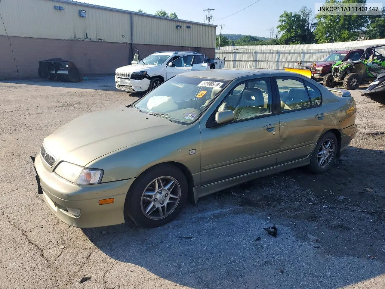 2001 Infiniti G20 Base VIN: JNKCP11A11T401447 Lot: 60008966