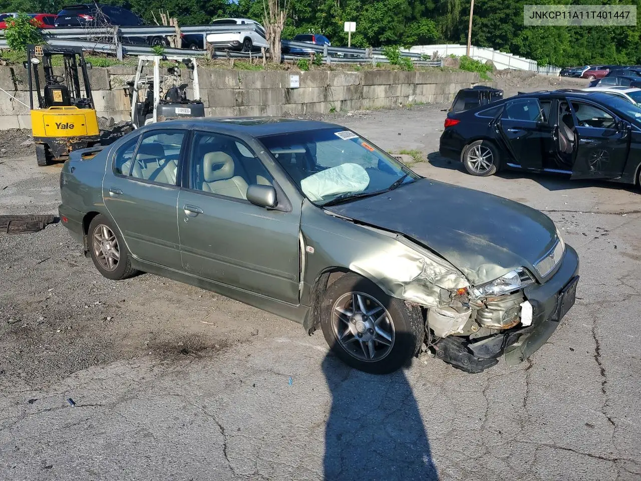 2001 Infiniti G20 Base VIN: JNKCP11A11T401447 Lot: 60008966