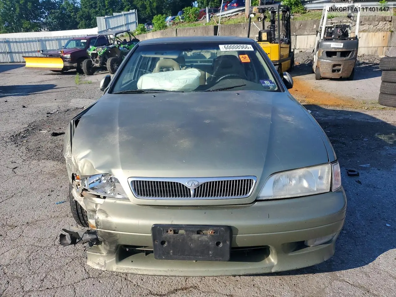 2001 Infiniti G20 Base VIN: JNKCP11A11T401447 Lot: 60008966