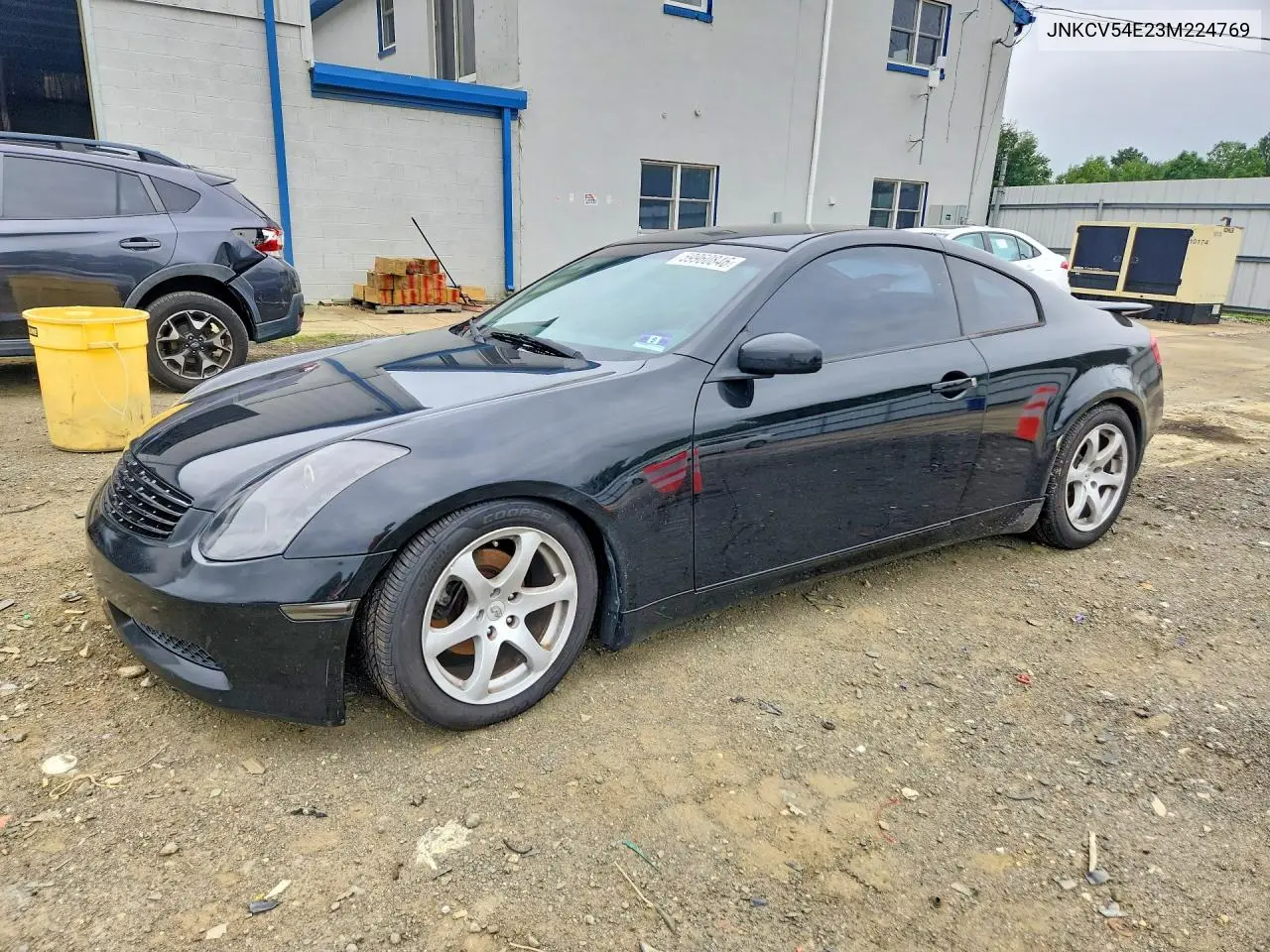 2003 Infiniti G35 Base VIN: JNKCV54E23M224769 Lot: 59960846
