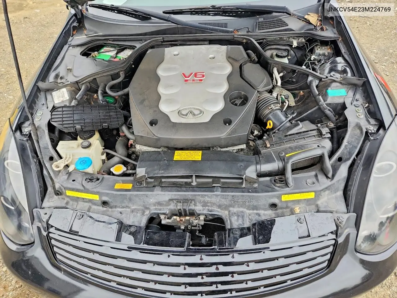 2003 Infiniti G35 Base VIN: JNKCV54E23M224769 Lot: 59960846