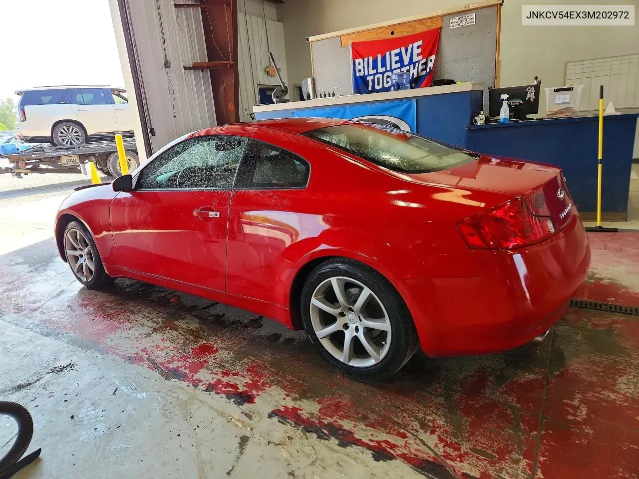 2003 Infiniti G35 VIN: JNKCV54EX3M202972 Lot: 60787076