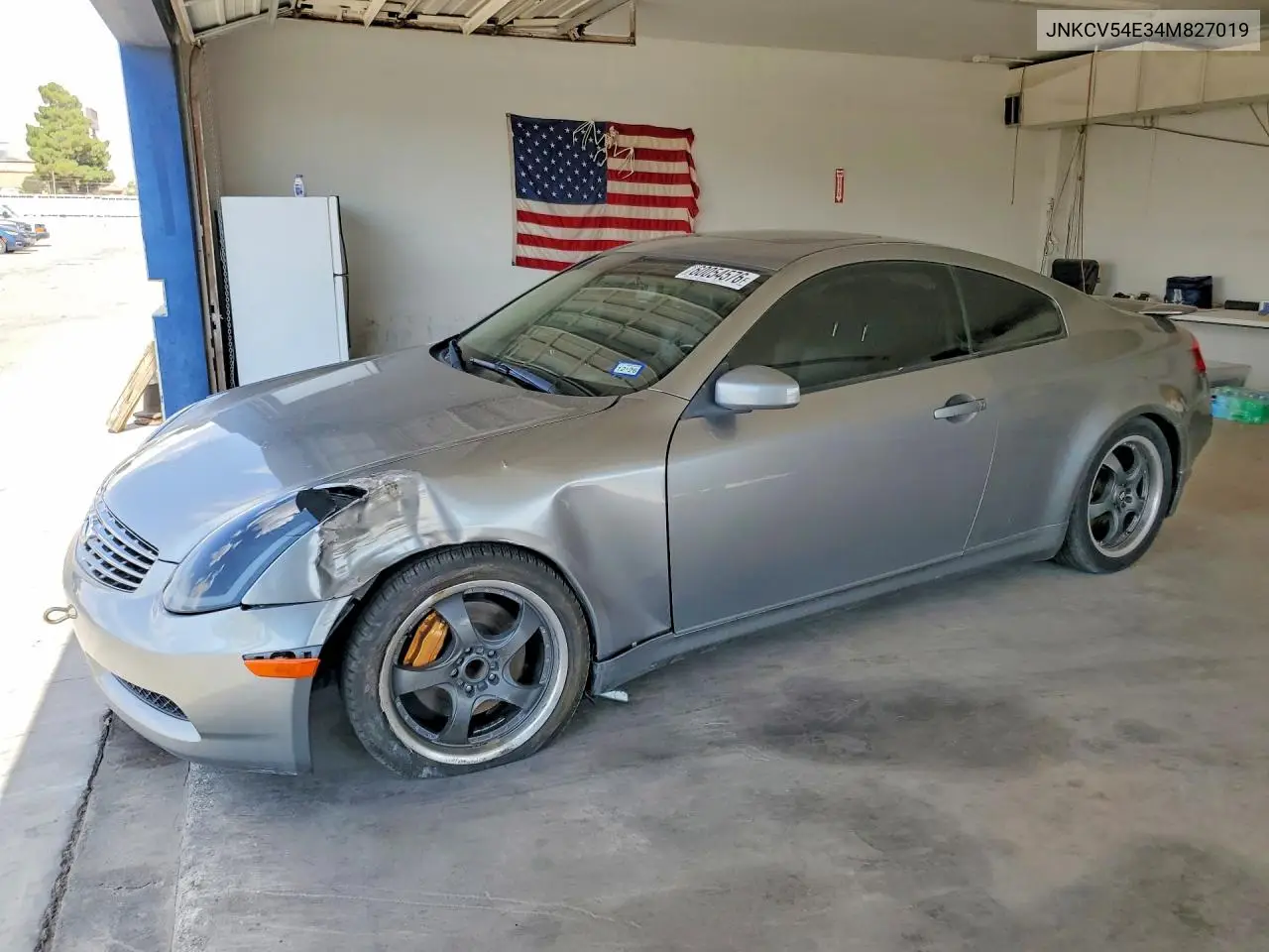 2004 Infiniti G35 Base VIN: JNKCV54E34M827019 Lot: 60054576