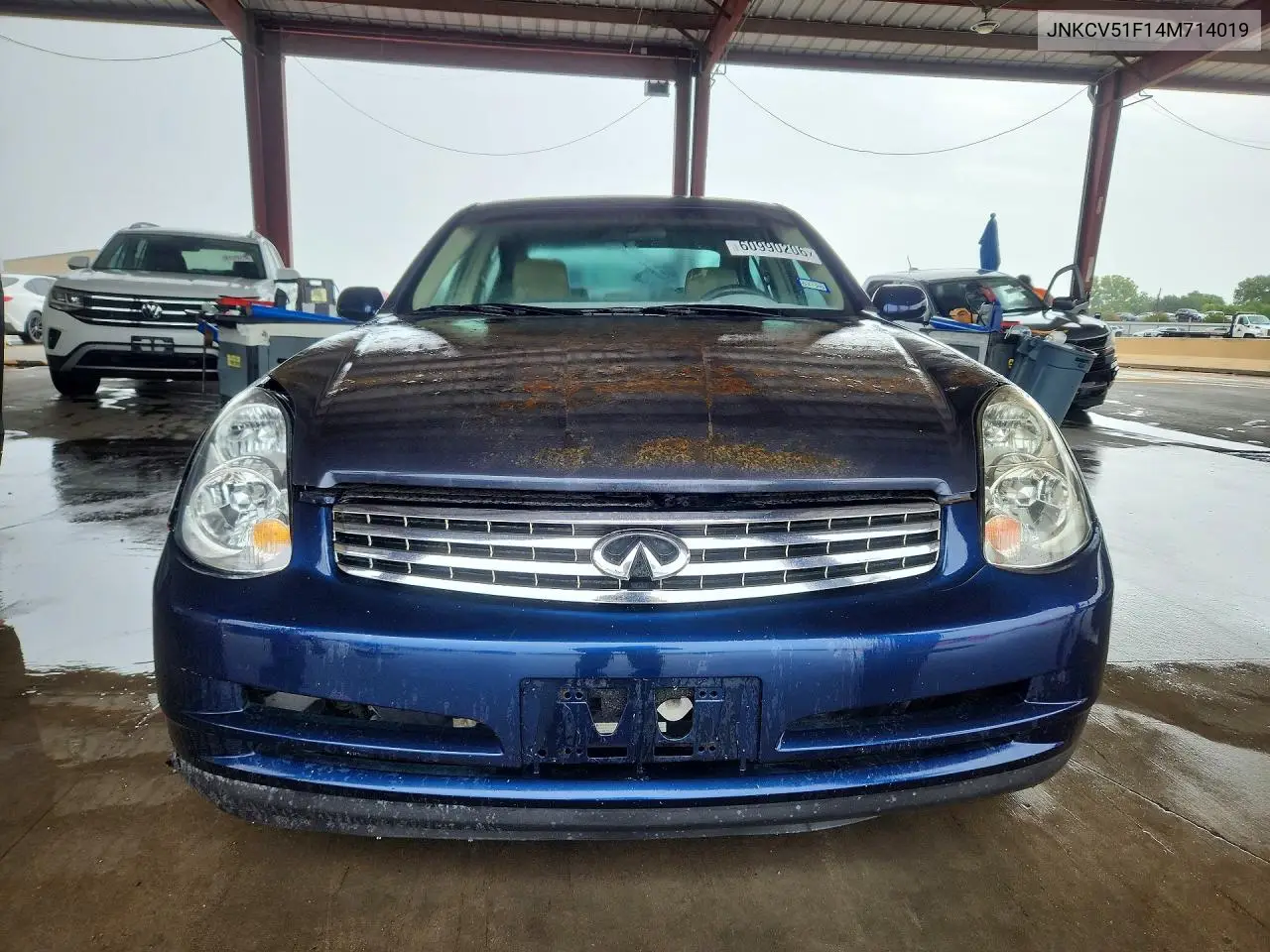 2004 Infiniti G35 VIN: JNKCV51F14M714019 Lot: 60990206
