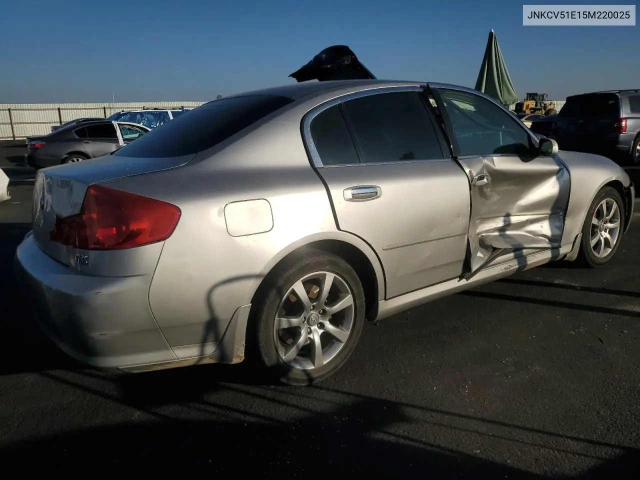 JNKCV51E15M220025 2005 Infiniti G35