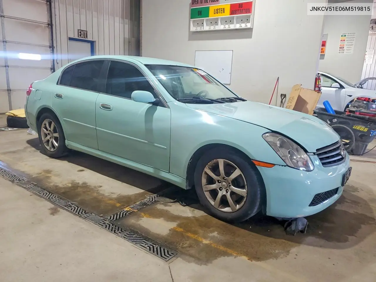 2006 Infiniti G35 Base VIN: JNKCV51E06M519815 Lot: 57216126