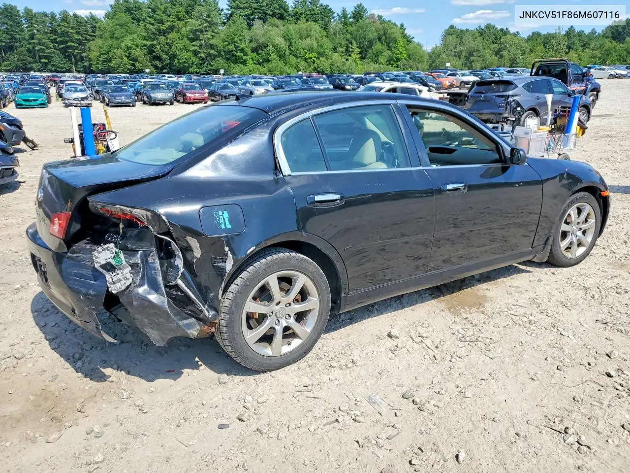 JNKCV51F86M607116 2006 Infiniti G35 X
