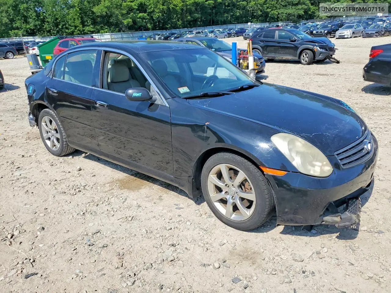 JNKCV51F86M607116 2006 Infiniti G35 X