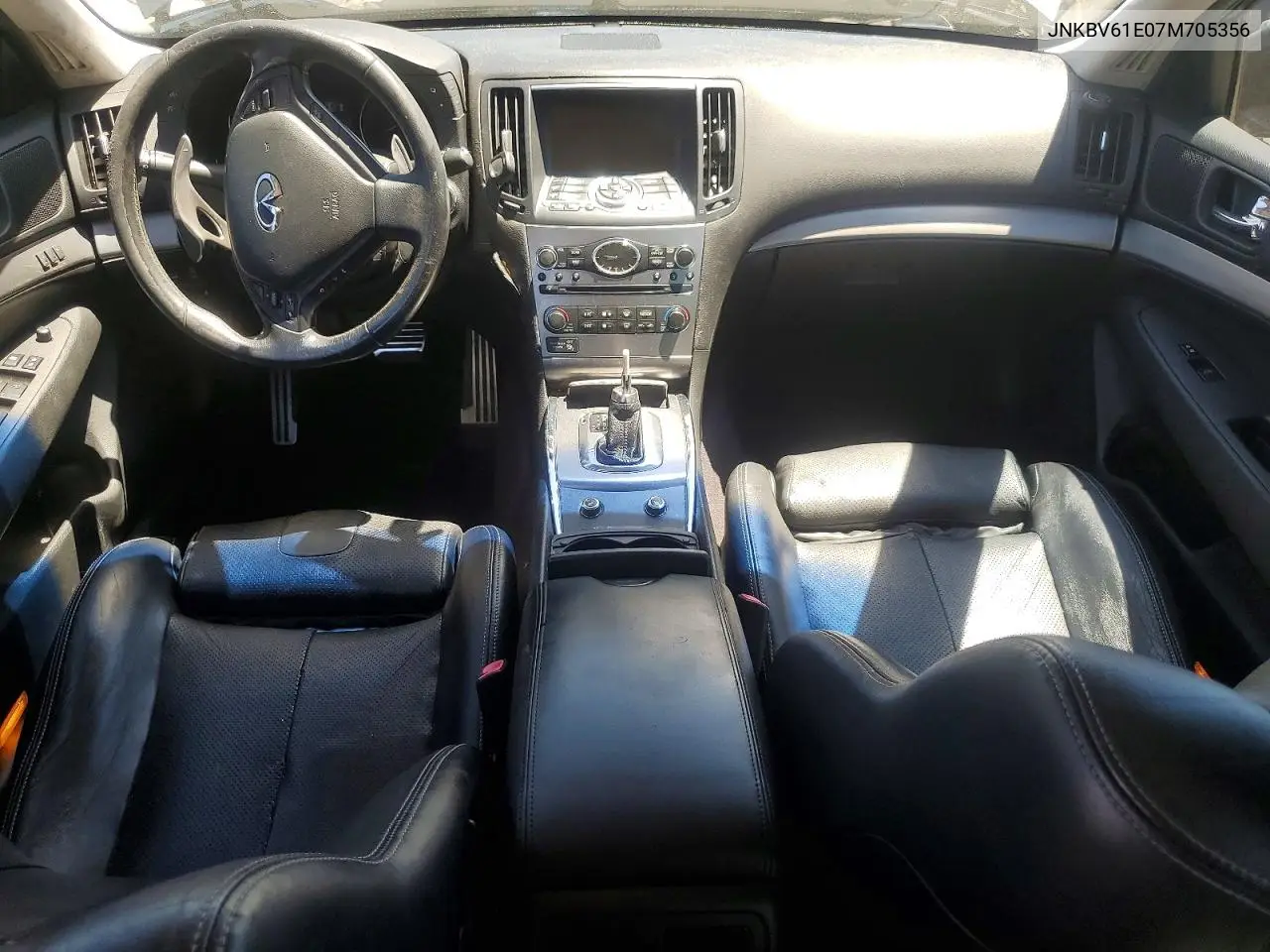 2007 Infiniti G35 Base VIN: JNKBV61E07M705356 Lot: 57243846
