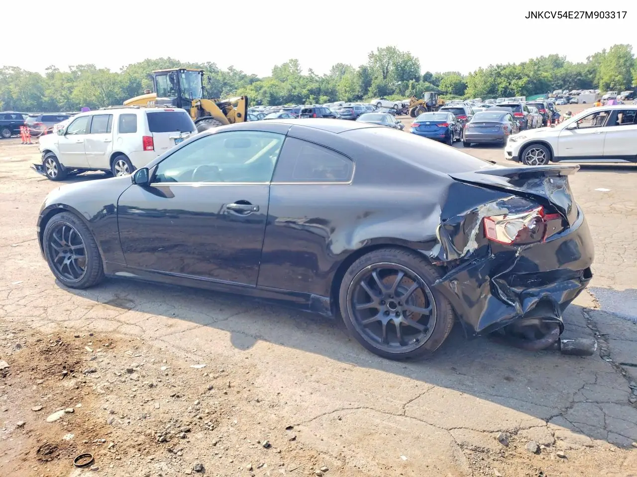 2007 Infiniti G35 Base VIN: JNKCV54E27M903317 Lot: 60208156