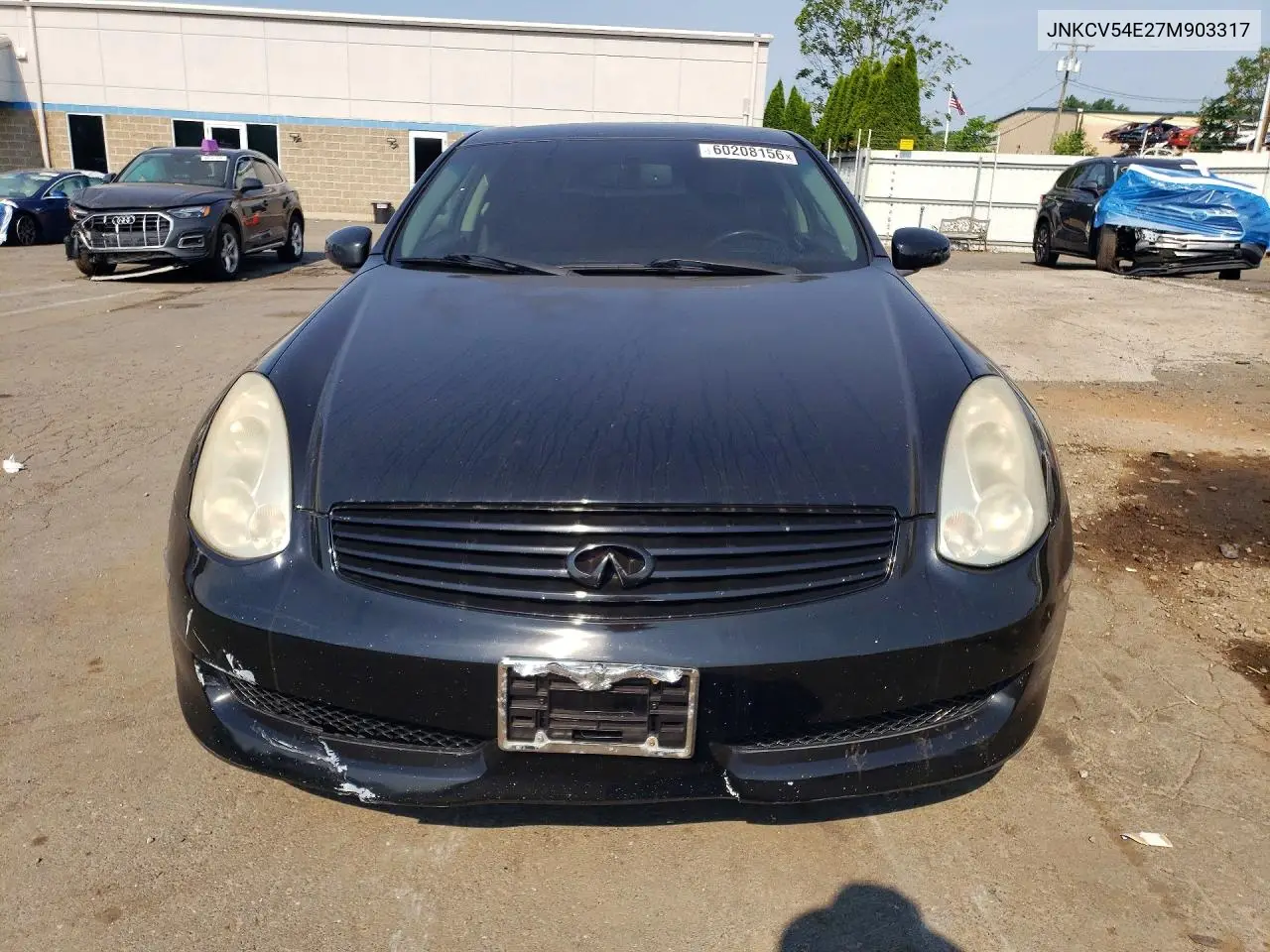 2007 Infiniti G35 Base VIN: JNKCV54E27M903317 Lot: 60208156