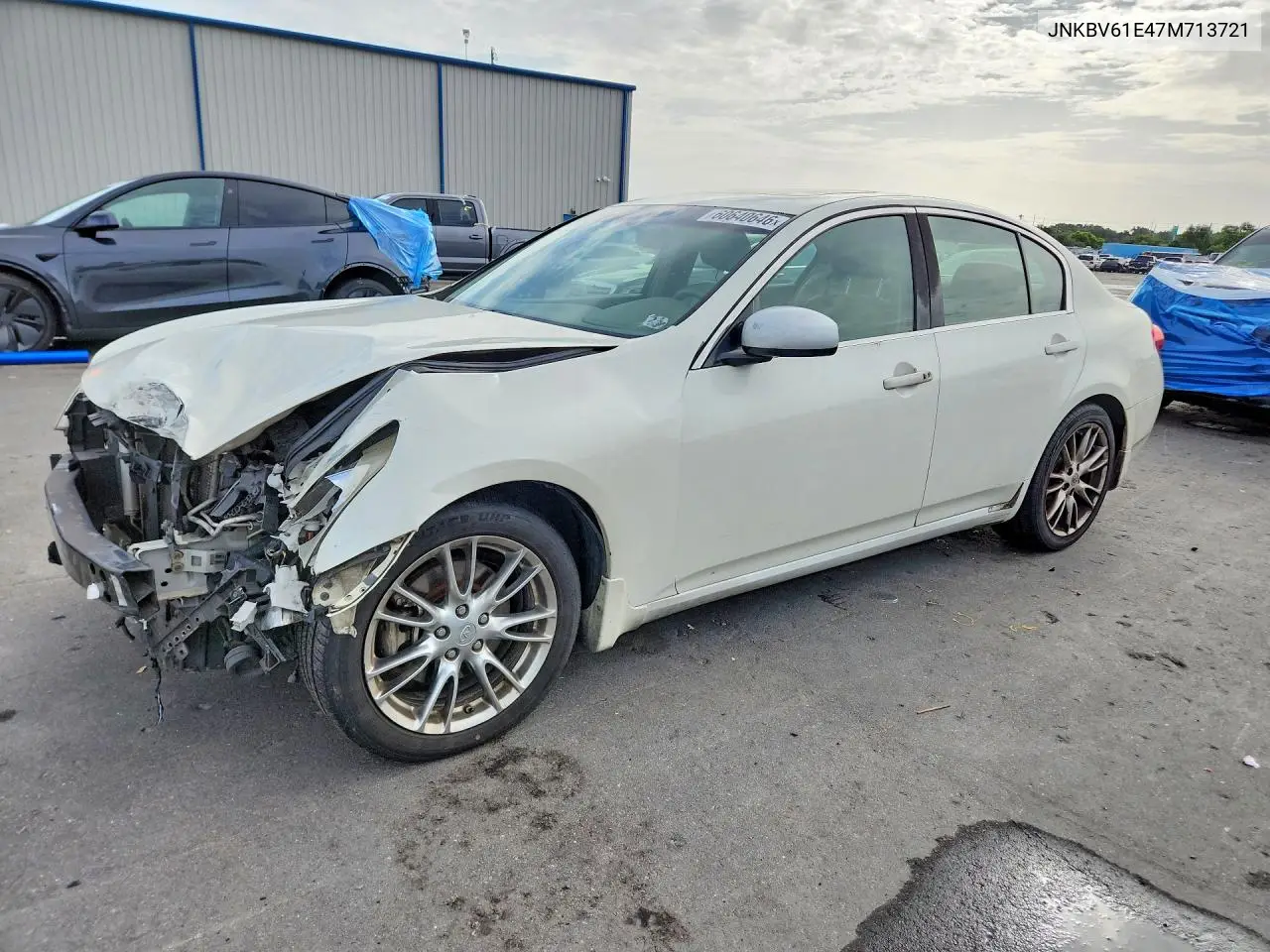 2007 Infiniti G35 Base VIN: JNKBV61E47M713721 Lot: 60640646