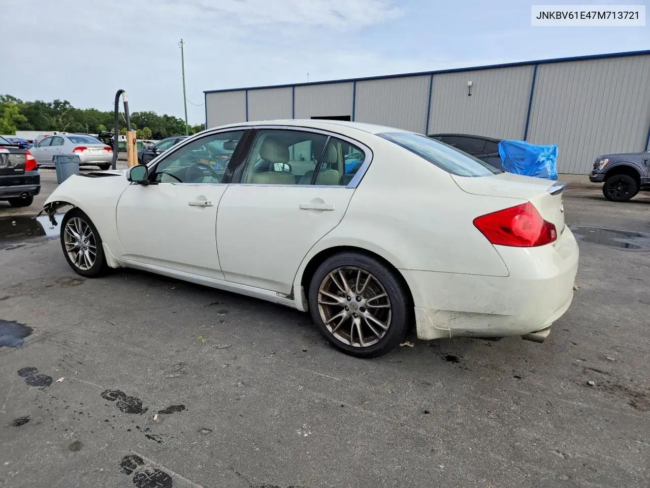 2007 Infiniti G35 Base VIN: JNKBV61E47M713721 Lot: 60640646