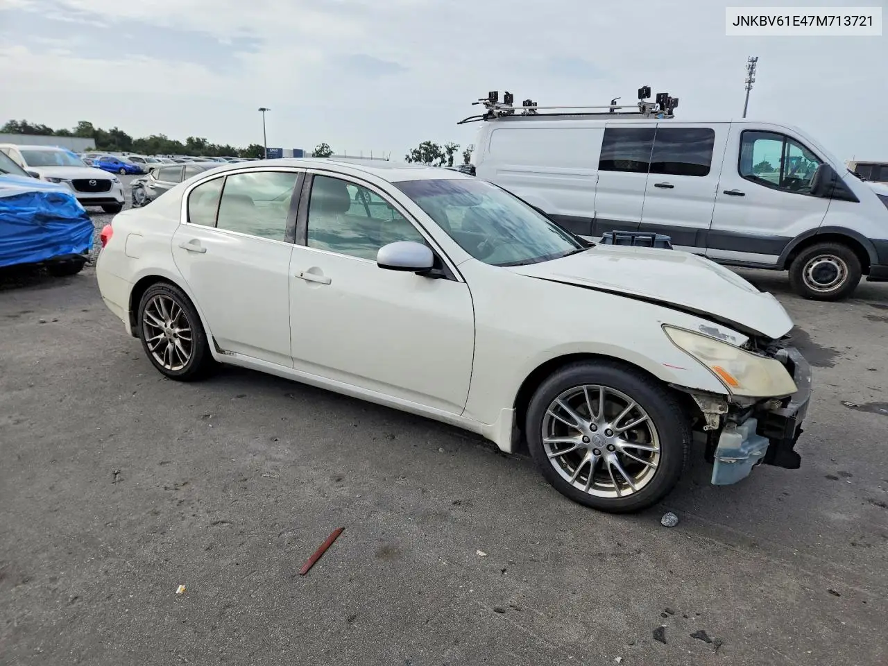 2007 Infiniti G35 Base VIN: JNKBV61E47M713721 Lot: 60640646