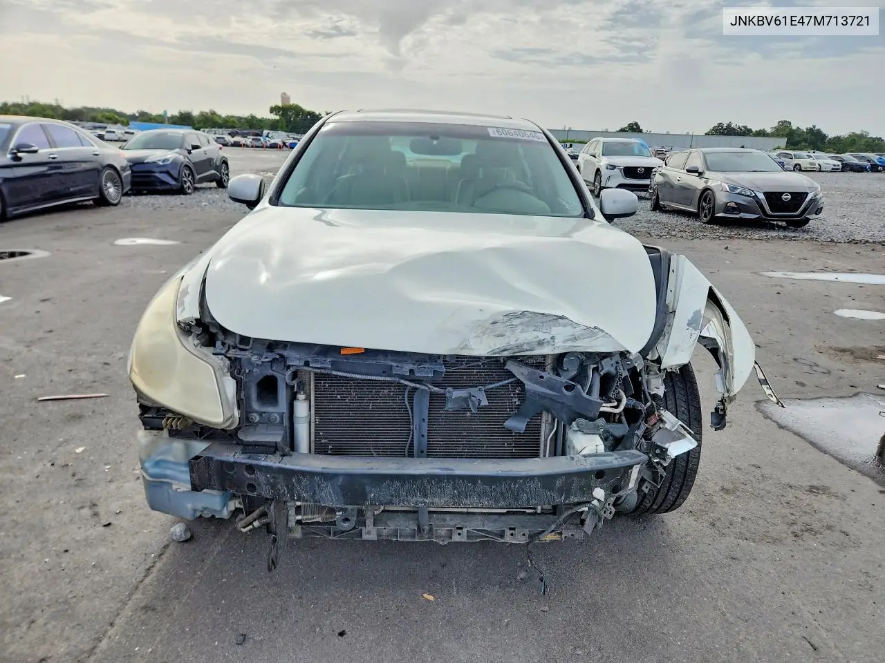 2007 Infiniti G35 Base VIN: JNKBV61E47M713721 Lot: 60640646