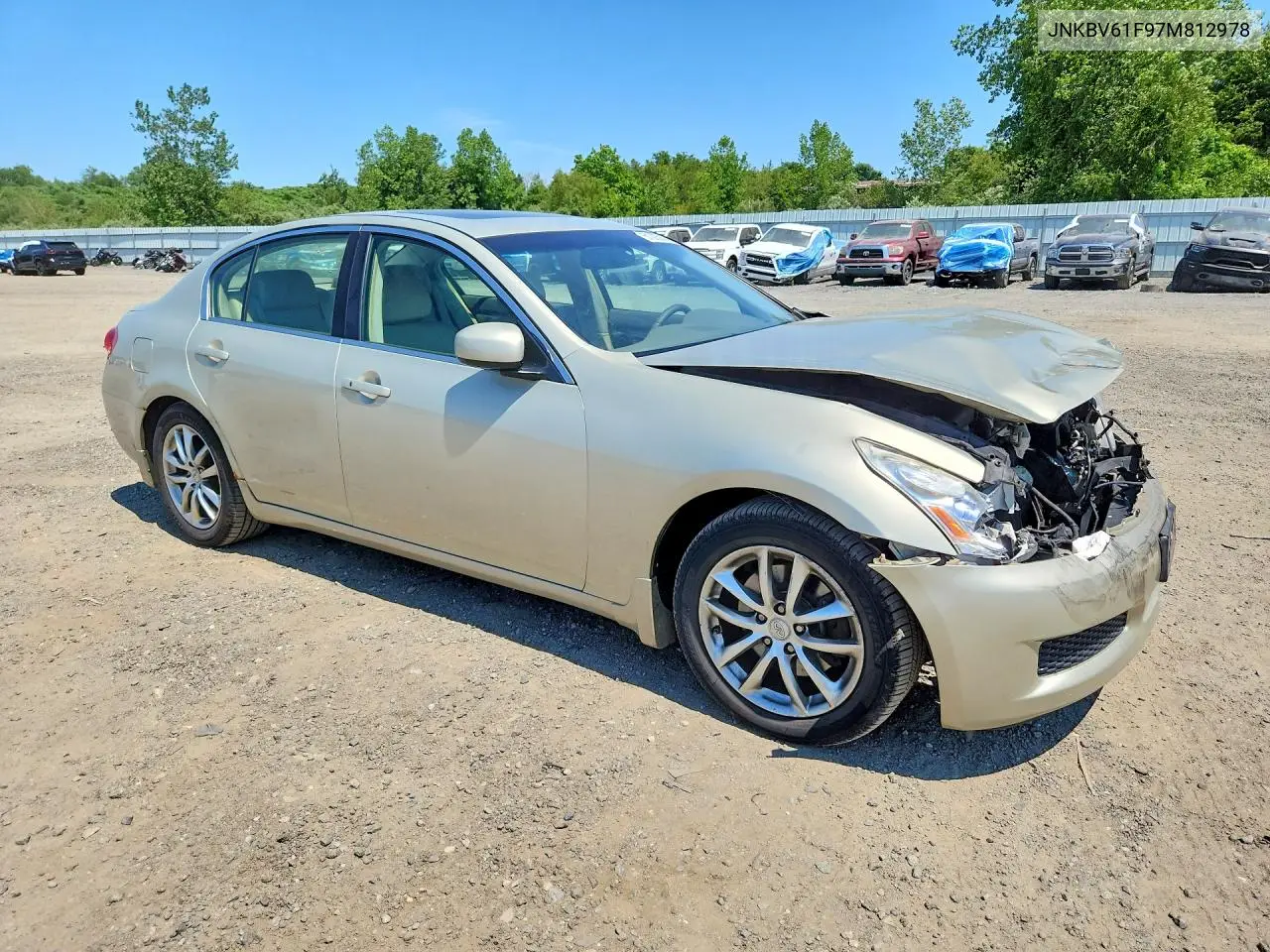 2007 Infiniti G35 X VIN: JNKBV61F97M812978 Lot: 61293036