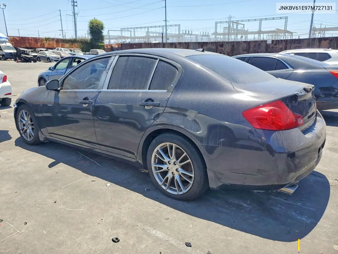 2007 Infiniti G35 Base VIN: JNKBV61E97M727131 Lot: 61430456