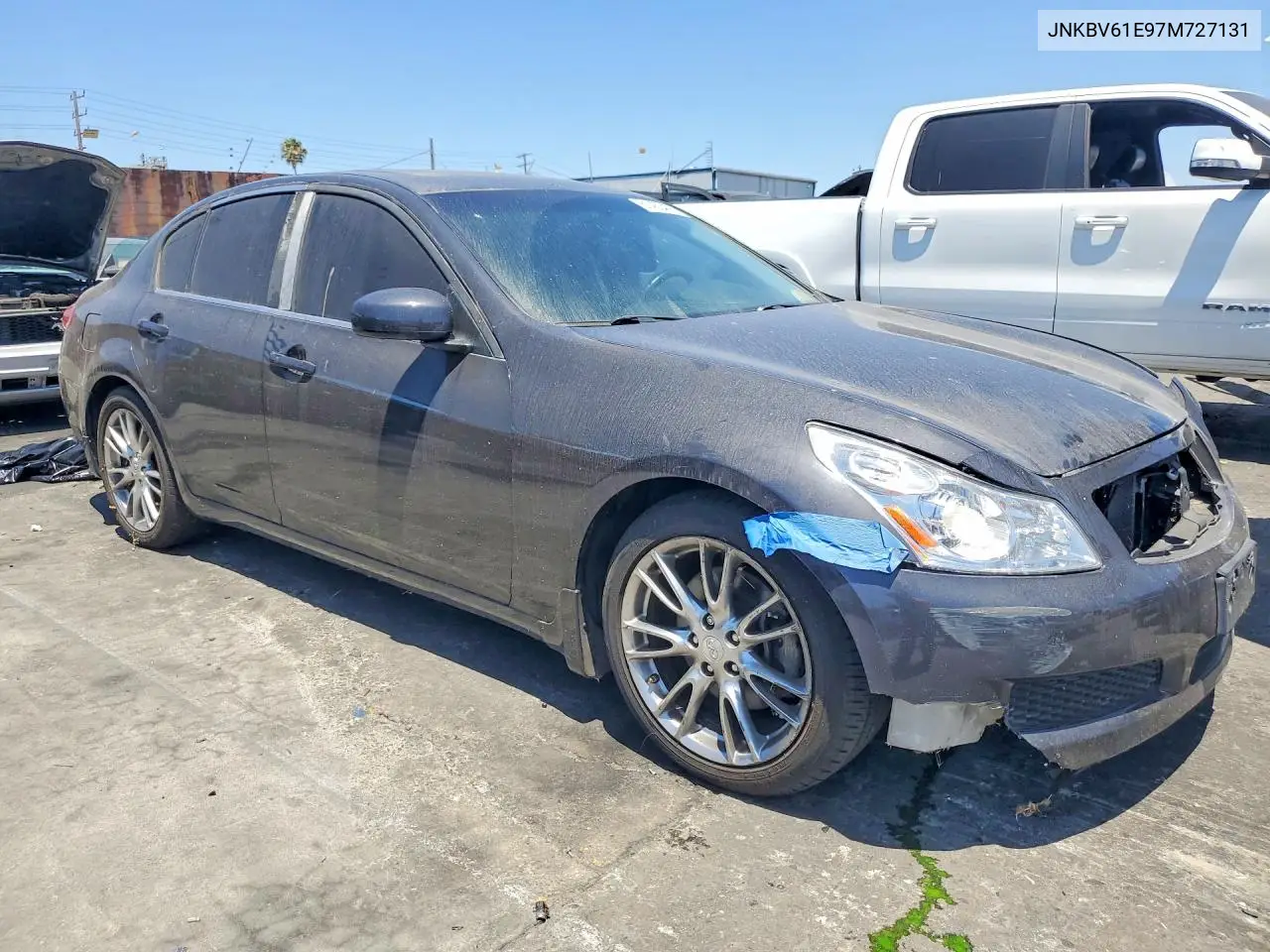 2007 Infiniti G35 Base VIN: JNKBV61E97M727131 Lot: 61430456