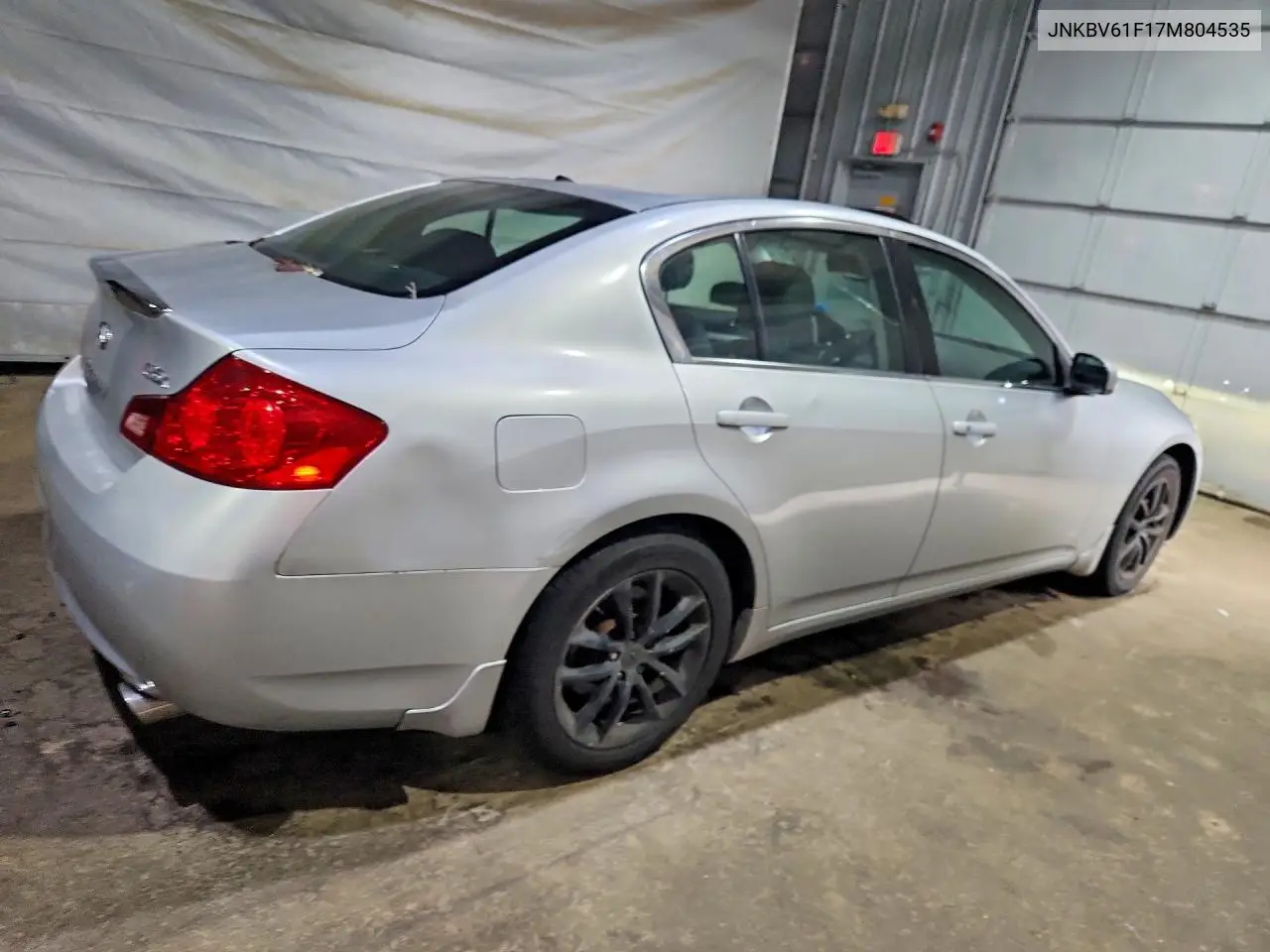 2007 Infiniti G35 X VIN: JNKBV61F17M804535 Lot: 61615806