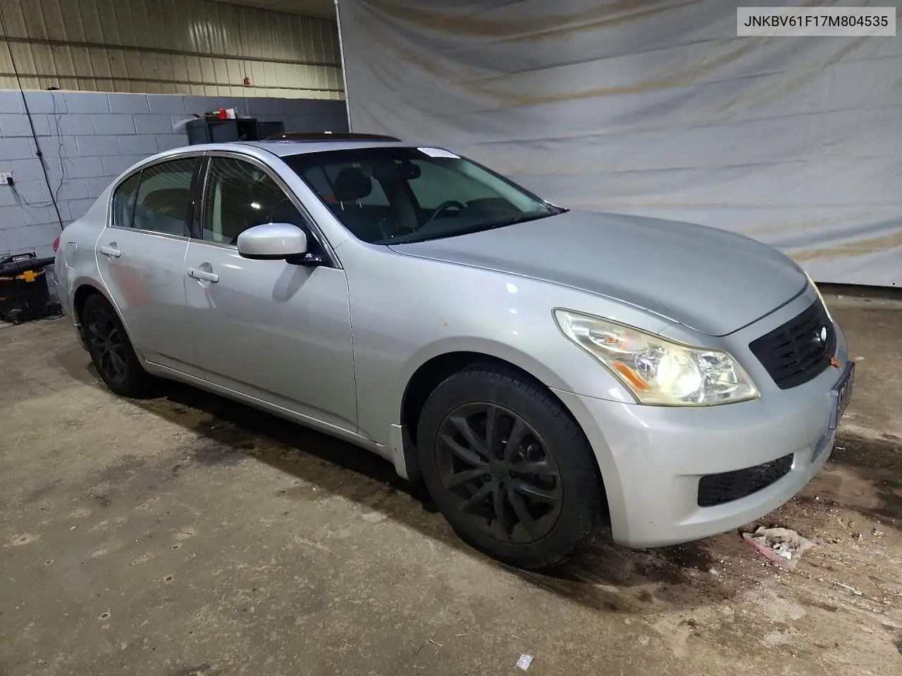 2007 Infiniti G35 X VIN: JNKBV61F17M804535 Lot: 61615806