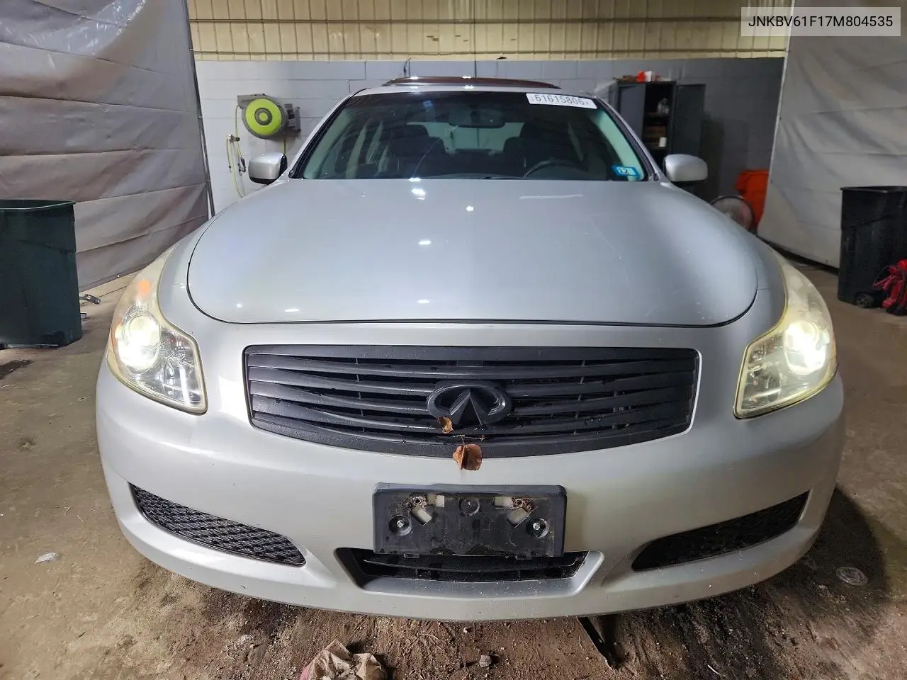 2007 Infiniti G35 X VIN: JNKBV61F17M804535 Lot: 61615806