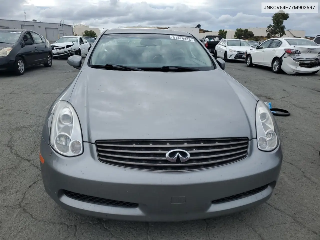 JNKCV54E77M902597 2007 Infiniti G35 Base