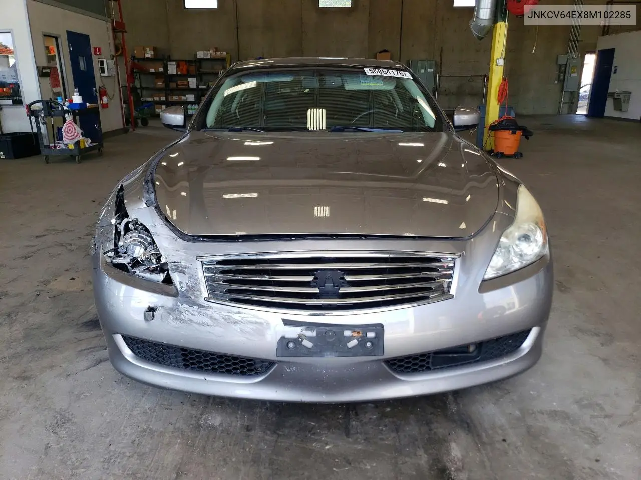2008 Infiniti G37 Base VIN: JNKCV64EX8M102285 Lot: 56854176