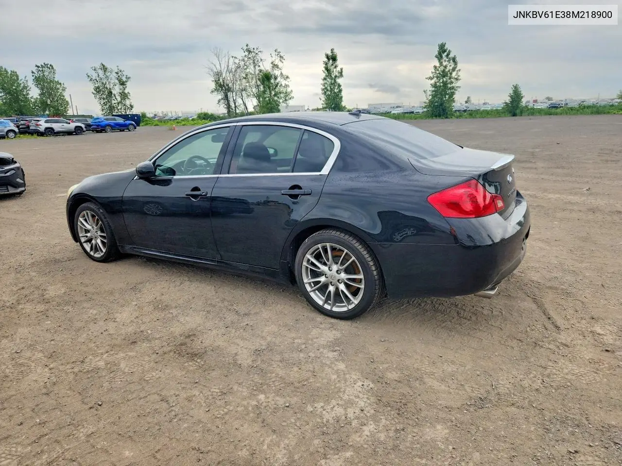 2008 Infiniti G35 Base VIN: JNKBV61E38M218900 Lot: 59712496