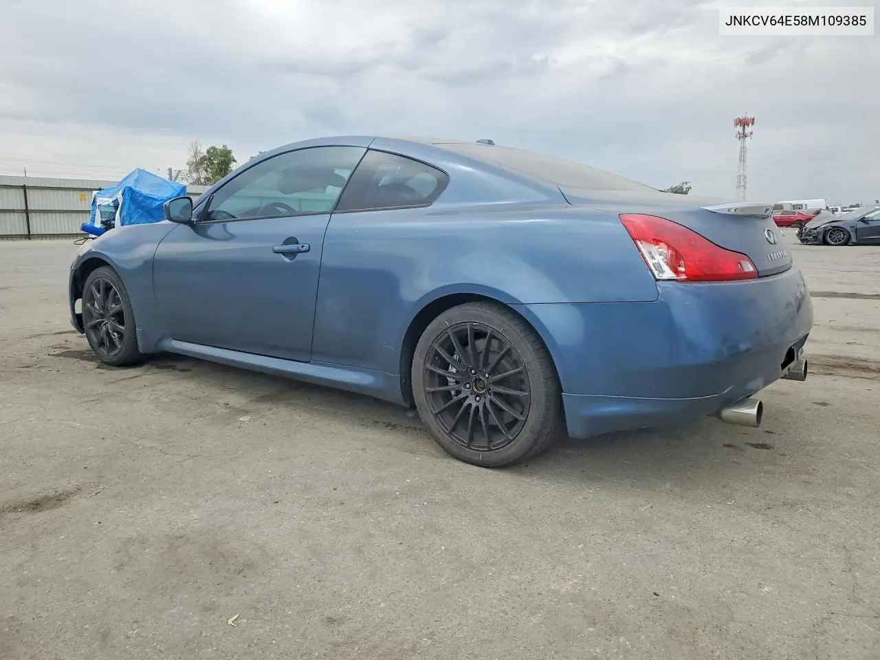 2008 Infiniti G37 Base VIN: JNKCV64E58M109385 Lot: 60410576