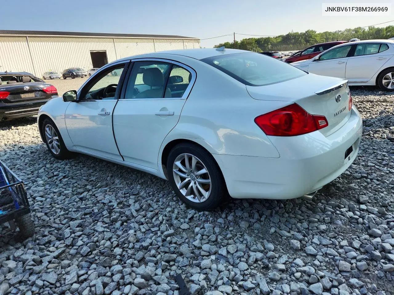 2008 Infiniti G35 X VIN: JNKBV61F38M266969 Lot: 60939126