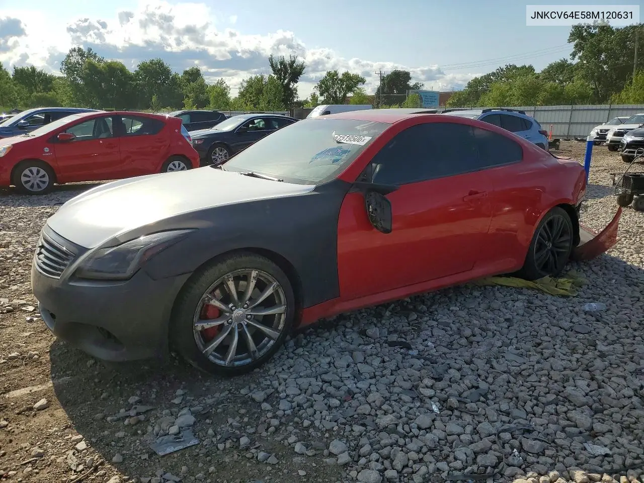 2008 Infiniti G37 Base VIN: JNKCV64E58M120631 Lot: 61519506