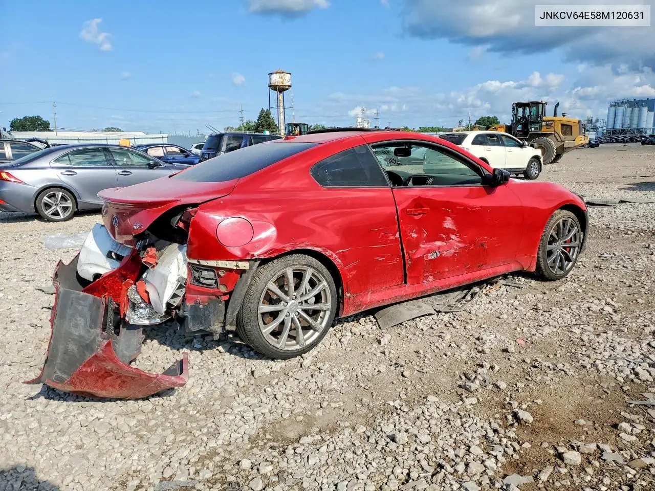 2008 Infiniti G37 Base VIN: JNKCV64E58M120631 Lot: 61519506